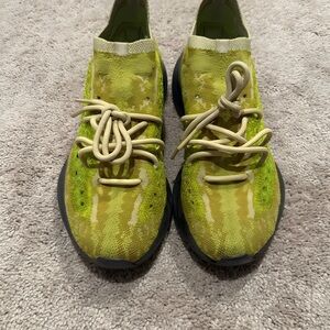 Yeezy Lime Green Athletic Shoes